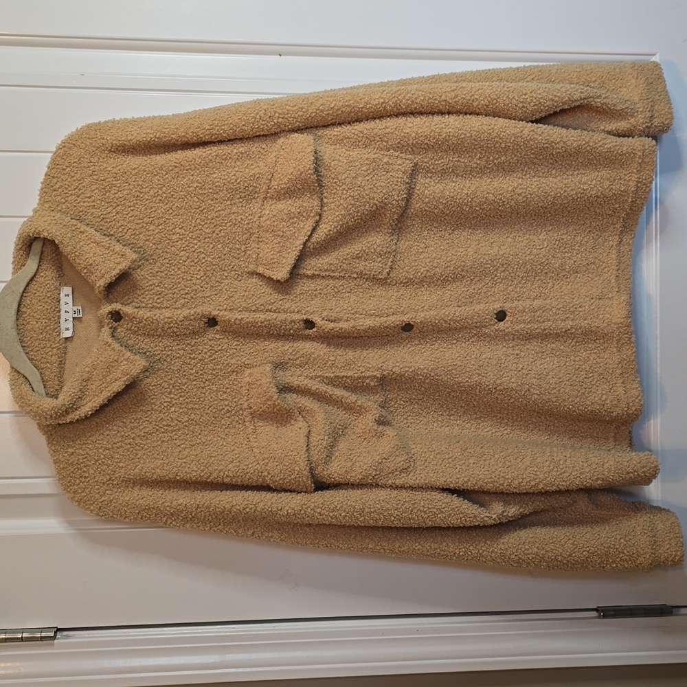 HYFVE teddy Bear Button Down M